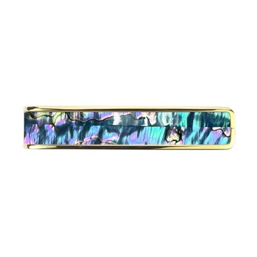Thalia Capo 【新商品】Exotic Shell Series 24K Gold Maya Blue Mexican Abalone タリアカポ 画像1