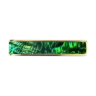 Thalia Capo 【新商品】Exotic Shell Series 24K Gold Emerald Green Abalone タリアカポ 画像1