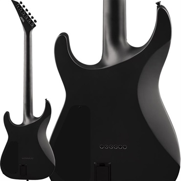 Jackson X Series Soloist SLA6 DX Baritone (Satin Black/Laurel) 画像1