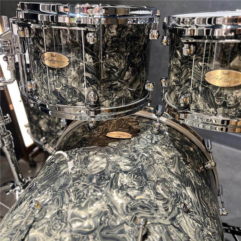 Pearl Reference One 4pc Drum Set [Pewter Abalone / 22BD，10TT