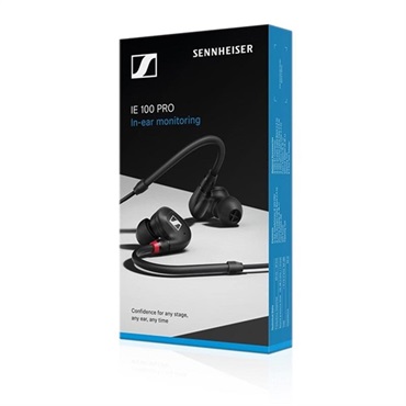 SENNHEISER 【大決算セール】【箱チョイ傷アウトレット】IE 100 PRO Black(ゼンハイザー)(イヤホン・イヤモニ)(有線イヤフォン)(ブラック)(1.3ｍストレートケーブル)(IE100PRO) 画像5