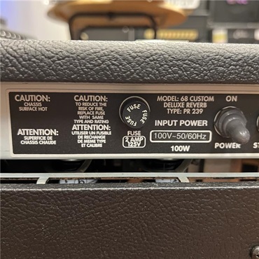 Fender USA USED 中古 ’68 Custom Deluxe Reverb （フェンダー） 画像4