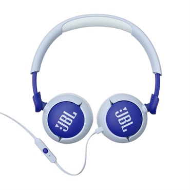 JBL Junior 320 Blue (ブルー)(ジェイビーエル)(子供向けヘッドホン)(Junior320)(マイク内蔵)(軽量)(JBLJR320BLU)【国内正規品・1年保証】 画像1