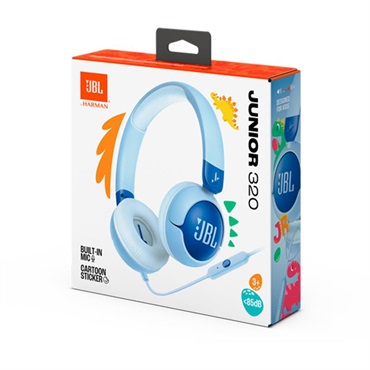JBL Junior 320 Blue (ブルー)(ジェイビーエル)(子供向けヘッドホン)(Junior320)(マイク内蔵)(軽量)(JBLJR320BLU)【国内正規品・1年保証】 画像7
