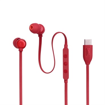 JBL Tune 310C USB Red (レッド)(ジェイビーエル)(イヤホン)(USB-C)(ハイレゾ対応)(リモコン付き)(JBLT310CRED)【国内正規品・1年保証】 画像5