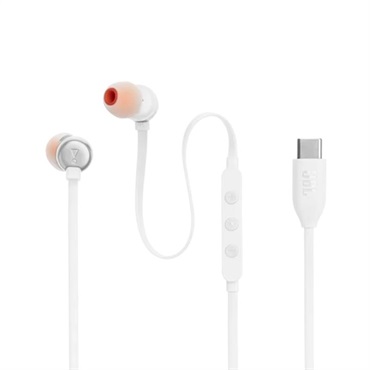 JBL Tune 310C USB White (ホワイト)(ジェイビーエル)(イヤホン)(USB-C)(ハイレゾ対応)(リモコン付き)(JBLT310CWHT)【国内正規品・1年保証】 画像6