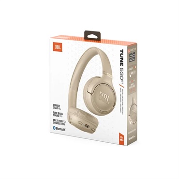 JBL Tune 530BT Beige (ベージュ)(ジェイビーエル)(ワイヤレスヘッドホン)(マイク搭載)(マルチポイント対応)(軽量)(JBLT530BTBEG)【国内正規品・1年保証】 画像9