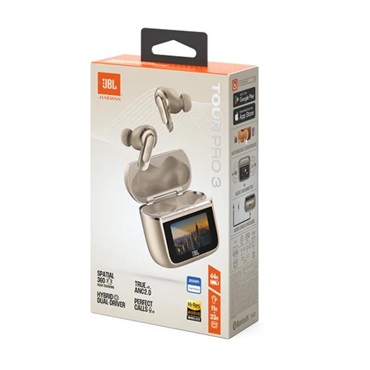 JBL Tour Pro 3 Latte (ラテ)(ジェイビーエル)(ワイヤレスイヤホン)(ヘッドトラッキング)(ノイズキャンセリング搭載)(JBLTOURPRO3LTT)【国内正規品・1年保証】 画像8