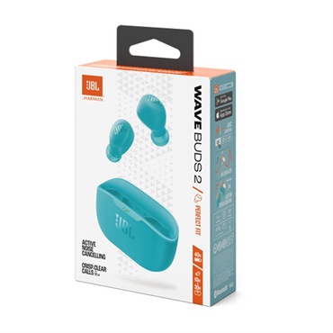 JBL Wave Buds 2 Blue (ブルー)(ジェイビーエル)(ワイヤレスイヤホン)(ノイズキャンセリング搭載)(IPX2防水防塵)(マルチポイント対応)(JBLWBUDS2BLU)【国内正規品・1年保証】 画像5