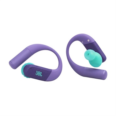 JBL Endurance Peak 4 Purple (パープル)(ワイヤレスイヤホン)(ハイブリッドノイズキャンセリング搭載)(防水防塵IP68対応)(マルチポイント対応)(JBLENDUPEAK4PUR)【国内正規品・1年保証】 画像1
