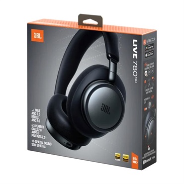 JBL Live 780NC Black (ブラック)(ジェイビーエル)(ワイヤレスヘッドホン)(Live780NC)(マイク搭載)(ノイズキャンセリング)(ハイレゾ対応)(JBLLIVE780NCBLK)【国内正規品・1年保証】 画像8