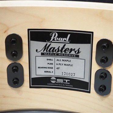 Pearl USED 中古 MRS1455S/C #330 [Masters Maple Reserve 14×5.5 Snare Drum] 画像10