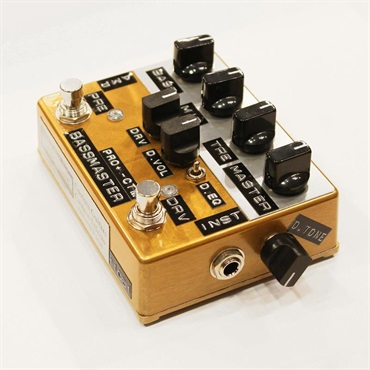 shin’s music Bass Master PRO+ CTM w/Drive EQ Select Switch [Gold Scratch] 画像1