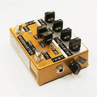 shin’s music Bass Master PRO+ CTM w/Drive EQ Select Switch [Gold Flame] 画像1