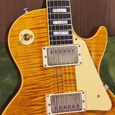 Gibson USED 中古 1958 Les Paul Standard w/Custom Neck VOS Antique Natural SN. 821716 画像5