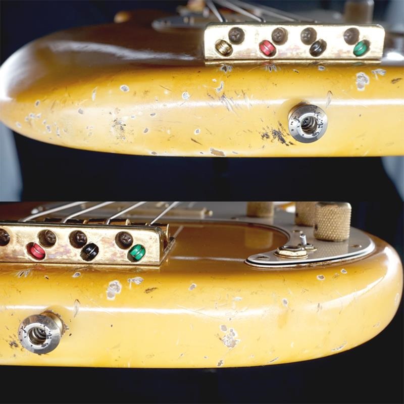 限定特価Fender USA プレベ用ピックアップ グレイボビン　未使用 Fender USA USED 中古 Precision Special '82 Arctic White/R ｜イケベ