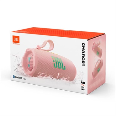 JBL Charge 6 Pink (スウォッシュピンク)(ジェイビーエル)(スピーカー)(バッテリー内蔵)(IP68防水防塵)(ロスレスオーディオ)(JBLCHARGE6PINK)【国内正規品・1年保証】 画像7