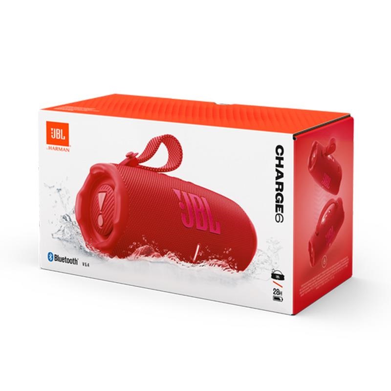 JBL Charge 6 レッド 美品 2026年購入 箱付き 動作確認済み JBL Charge 6 Red (レッド)(ジェービーエル)(スピーカー)(バッテリー