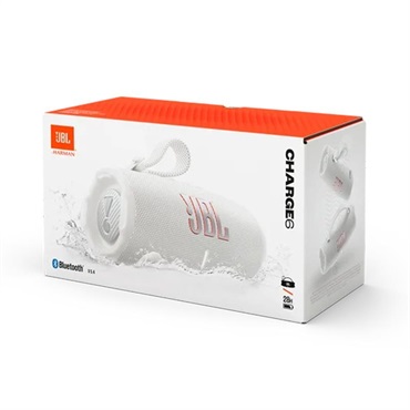 JBL Charge 6 White (ホワイト)(ジェイビーエル)(スピーカー)(バッテリー内蔵)(IP68防水防塵)(ロスレスオーディオ)(JBLCHARGE6WHT)【国内正規品・1年保証】 画像7