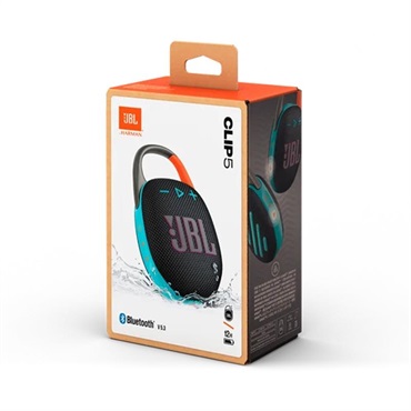 JBL Clip 5 Funky Black (ファンキーブラック)(ジェイビーエル)(スピーカー)(防水防塵対応)(JBLCLIP5BLKO)【国内正規品・1年保証】 画像7