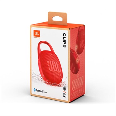 JBL Clip 5 Red (レッド)(ジェイビーエル)(スピーカー)(防水防塵対応)(JBLCLIP5RED)【国内正規品・1年保証】 画像6