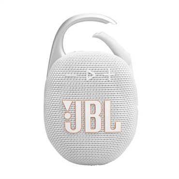 JBL Clip 5 White (ホワイト)(ジェイビーエル)(スピーカー)(防水防塵対応)(JBLCLIP5WHT)【国内正規品・1年保証】 画像1