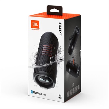 JBL Flip 7 Black (ブラック)(ジェイビーエル)(スピーカー)(マルチスピーカー接続)(IP68防水防塵)(ロスレスオーディオ)(JBLFLIP7BLK)【国内正規品・1年保証】 画像5