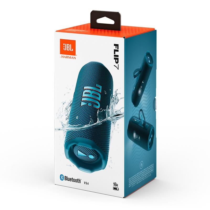 JBL FLIP 7 ワイヤレススピーカー IP68 防水防塵 箱付き 美品 JBL Flip 7 Blue (ブルー)(ジェイビーエル)(スピーカー)(マルチ