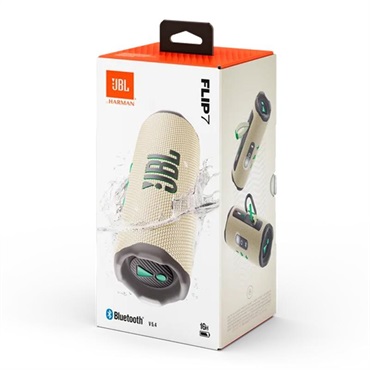JBL Flip 7 Wimbledon green (ウィンブルドングリーン)(ジェイビーエル)(スピーカー)(マルチスピーカー接続)(IP68防水防塵)(ロスレスオーディオ)(JBLFLIP7SAND)【国内正規品・1年保証】 画像6