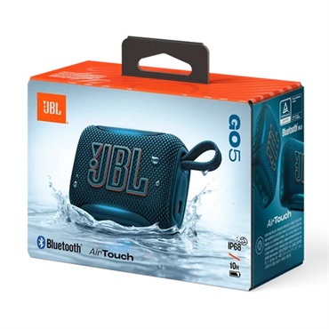 JBL Go 5 Blue (ブルー)(ジェイビーエル)(スピーカー)(IP68防水防塵)(ロスレスオーディオ)(PVCフリー)(JBLGO5BLUJN)【国内正規品・1年保証】 画像5