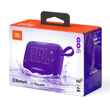 JBL Go 5 Purple (パープル)(ジェイビーエル)(スピーカー)(IP68防水防塵)(ロスレスオーディオ)(PVCフリー)(JBLGO5PURJN)【国内正規品・1年保証】 画像5