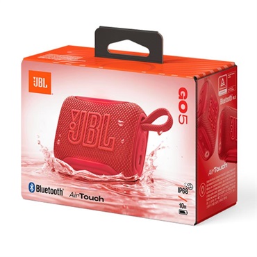 JBL Go 5 Red (レッド)(ジェイビーエル)(スピーカー)(IP68防水防塵)(ロスレスオーディオ)(PVCフリー)(JBLGO5REDJN)【国内正規品・1年保証】 画像5