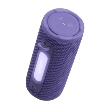 JBL Grip Purple (パープル)(ジェイビーエル)(スピーカー)(IP68防水防塵)(マルチスピーカー接続対応)(リサイクルプラスティック)(JBLGRIPPUR)【国内正規品・1年保証】 画像4