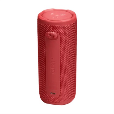 JBL Grip Red (レッド)(ジェイビーエル)(スピーカー)(IP68防水防塵)(マルチスピーカー接続対応)(リサイクルプラスティック)(JBLGRIPRED)【国内正規品・1年保証】 画像1