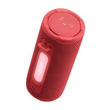 JBL Grip Red (レッド)(ジェイビーエル)(スピーカー)(IP68防水防塵)(マルチスピーカー接続対応)(リサイクルプラスティック)(JBLGRIPRED)【国内正規品・1年保証】 画像4