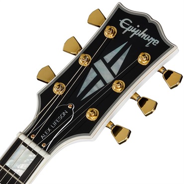Epiphone Inspired by Gibson Custom Shop Alex Lifeson 1976 ES-355 Reissue (Alpine White) 画像5