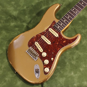 Fender Custom Shop USED 中古 MBS 62 Stratocaster Heavy Relic Aged Shoreline Gold Master Built By Jason Smith SN.R103717 【2019NAMM Re-Order Model】 画像2