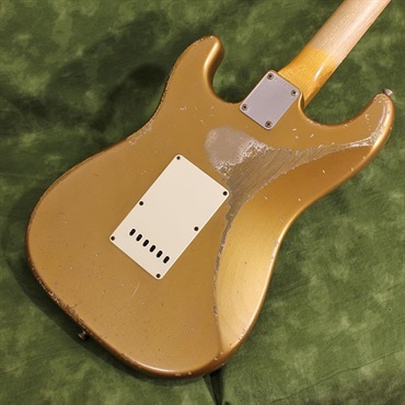 Fender Custom Shop USED 中古 MBS 62 Stratocaster Heavy Relic Aged Shoreline Gold Master Built By Jason Smith SN.R103717 【2019NAMM Re-Order Model】 画像3