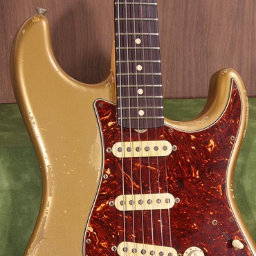 Fender Custom Shop USED 中古 MBS 62 Stratocaster Heavy Relic Aged Shoreline Gold Master Built By Jason Smith SN.R103717 【2019NAMM Re-Order Model】 画像5