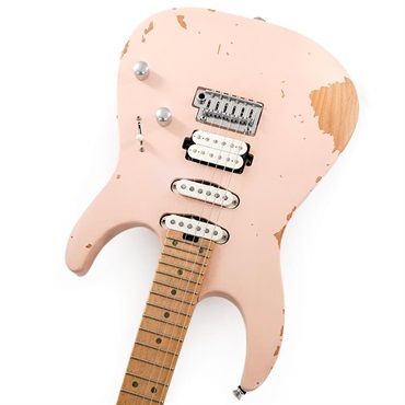Charvel Pro-Mod Signature Rick Graham DK24 2PT CM (Worn Shell Pink) 画像8