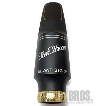 Theo Wanne 【セオ・ワニ氏フェイシングチェック品!!】「オープニング：6*」テナーサックス用マウスピース セオ・ワニ SLANT SIG 2 (スラントシグ2) ハードラバー 画像2