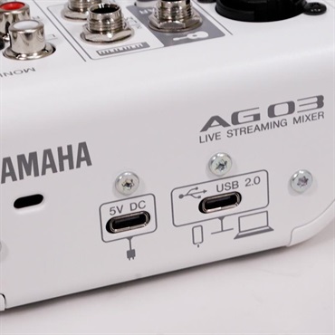 YAMAHA AG03 MK2 W ホワイト Amazon.com: Yamaha AG03MK2 White Live