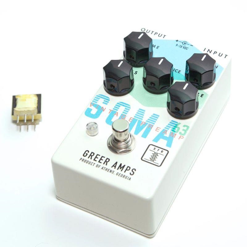 GREER AMPS Soma 63 ギターエフェクター Greer Amps SOMA 63 プリアンプ オーバードライブ ｜イケベ楽器店