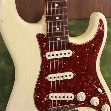 Fender Custom Shop USED 中古 Builder Select Series 1963 Stratocaster Journeyman Relic Arctic White Built by Yuriy Shishkov SN. YS2647 画像4
