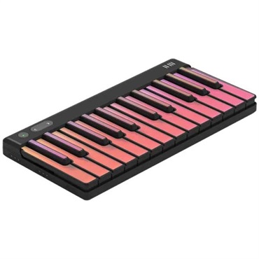 ROLI Piano M (ロリ)(ROLI Learnアプリ対応)(24鍵・MIDIキーボード)(ポリフォニックアフタータッチ)(発光鍵盤)(バッテリー内蔵)(Bluetooth)(USB-C接続)(国内正規品・2年保証) 画像1