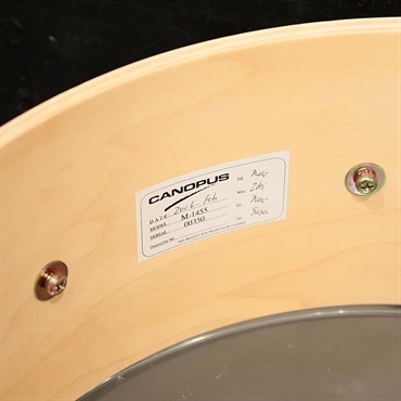 CANOPUS USED 中古品 M-1455 [The Maple Snare Drum 14''×5.5'' - Natural LQ] 画像6