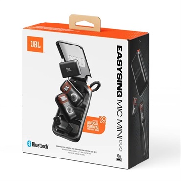 JBL EasySing Mic Mini Duo (ジェイビーエル)(ワイヤレスマイク)(ペア)(AIボーカルリムーバル機能)(Bluetooth搭載)(ボーカル、カラオケ、ライブストリーム、ポッドキャスト、会議)(JBLESMICMINIDUO)【国内正規品・1年保証】 画像8