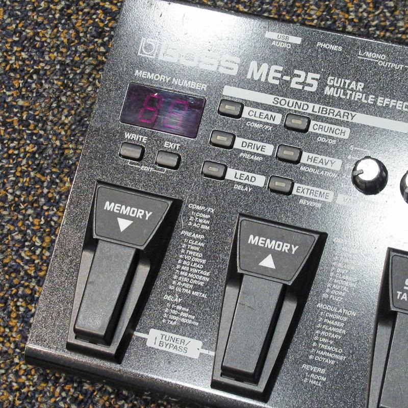 BOSS USED 中古 ME-25 ｜イケベ楽器店オンラインストア