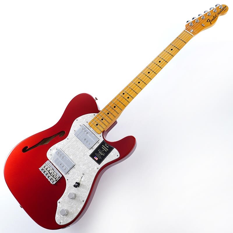 Fender USA American Vintage II 1972 Telecaster Thinline (Candy