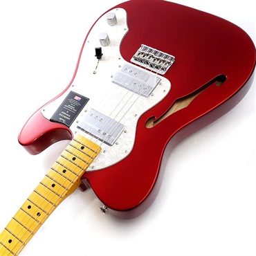 Fender USA American Vintage II 1972 Telecaster Thinline (Candy Apple Red/Maple) 画像5